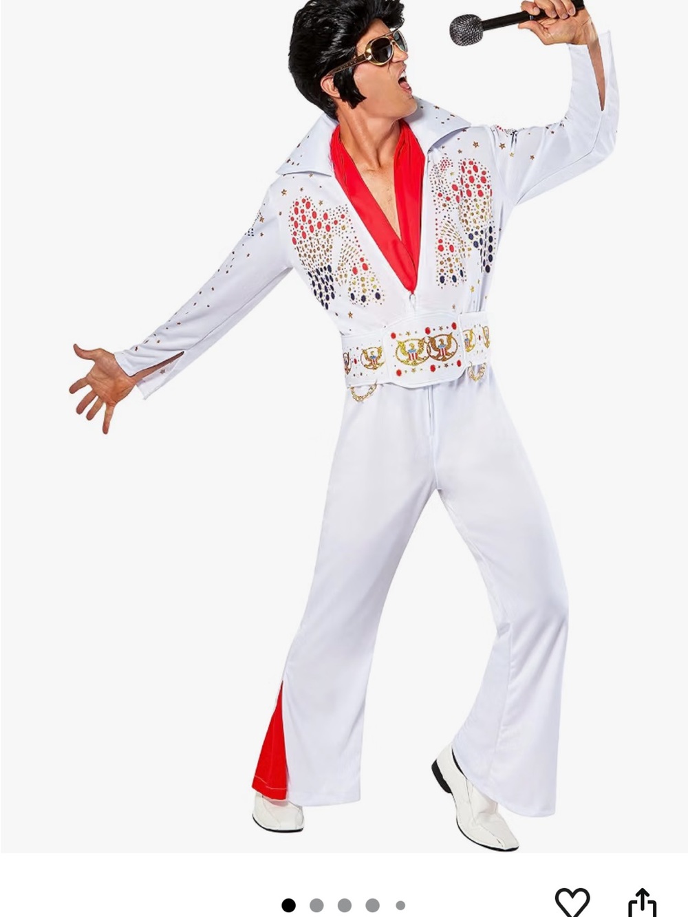 large Elvis costume by rubies